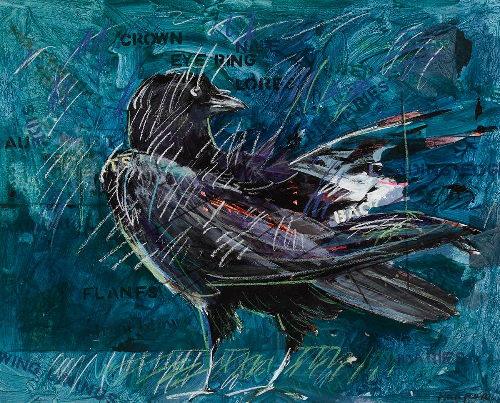 CROW by Charles Harper RHA (b.1943) at Whyte's Auctions