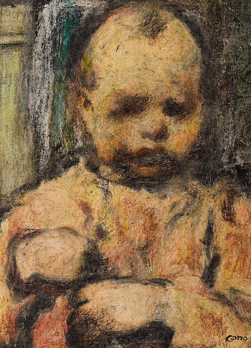 THE SULKY CHILD by William Conor OBE RHA RUA ROI (1881-1968) at Whyte's Auctions