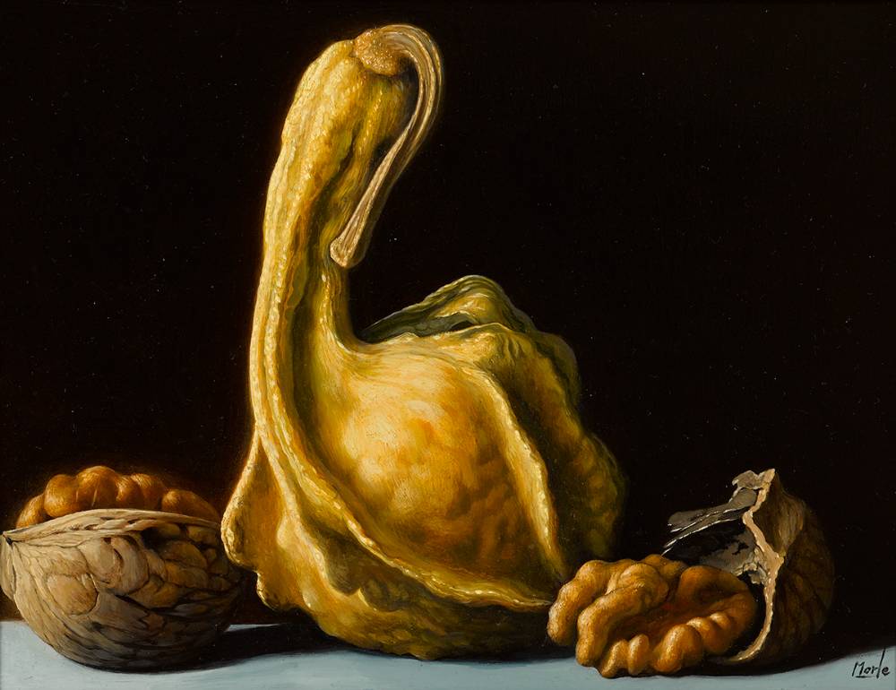 GOURD AND WALNUTS, 2020 by Stuart Morle (b.1960) at Whyte's Auctions