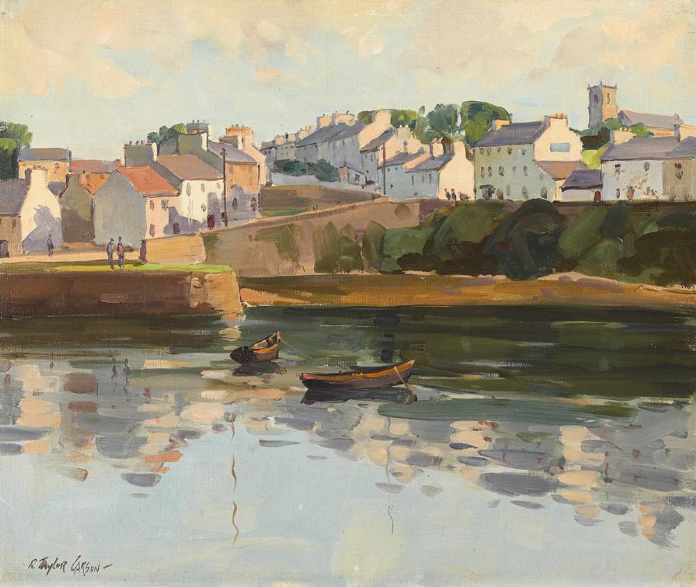 ROUNDSTONE, COUNTY GALWAY by Robert Taylor Carson HRUA (1919-2008) at Whyte's Auctions