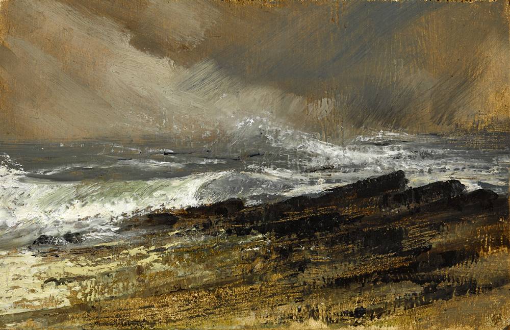 ROUGH SEA, CLASSIEBAWN, COUNTY SLIGO by Derek Hill CBE HRHA (1916-2000) at Whyte's Auctions
