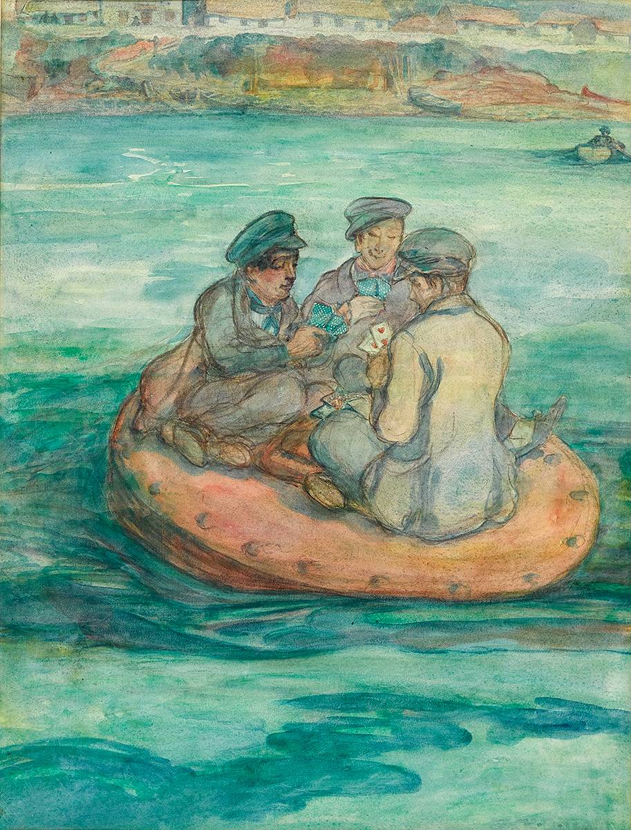 THE ENTHUSIASTS, 1902 by Jack Butler Yeats RHA (1871-1957) at Whyte's Auctions