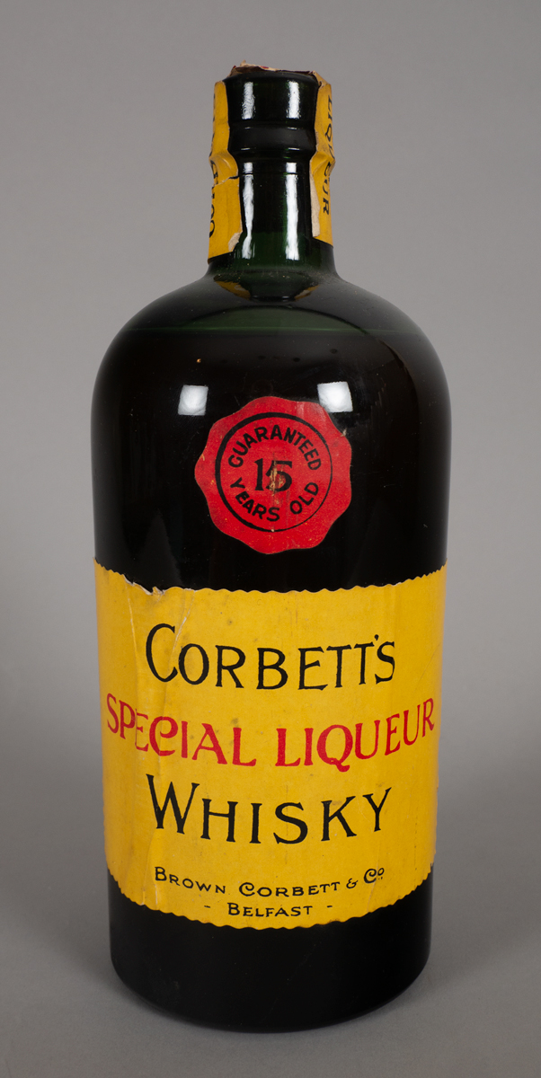 Corbett's 15 year old 'Special Liqueur' whiskey at Whyte's Auctions