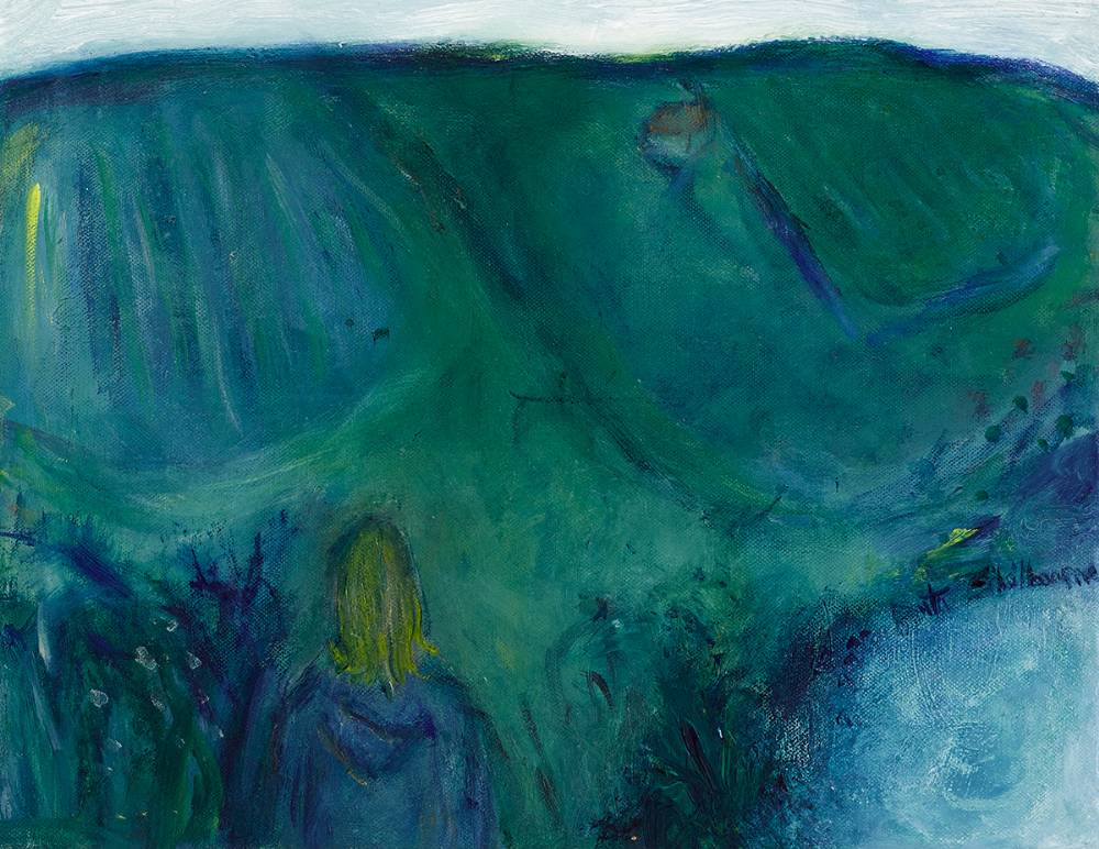 LANDSCAPE WITH FIGURE by Anita Shelbourne RHA (b.1938) RHA (b.1938) at Whyte's Auctions