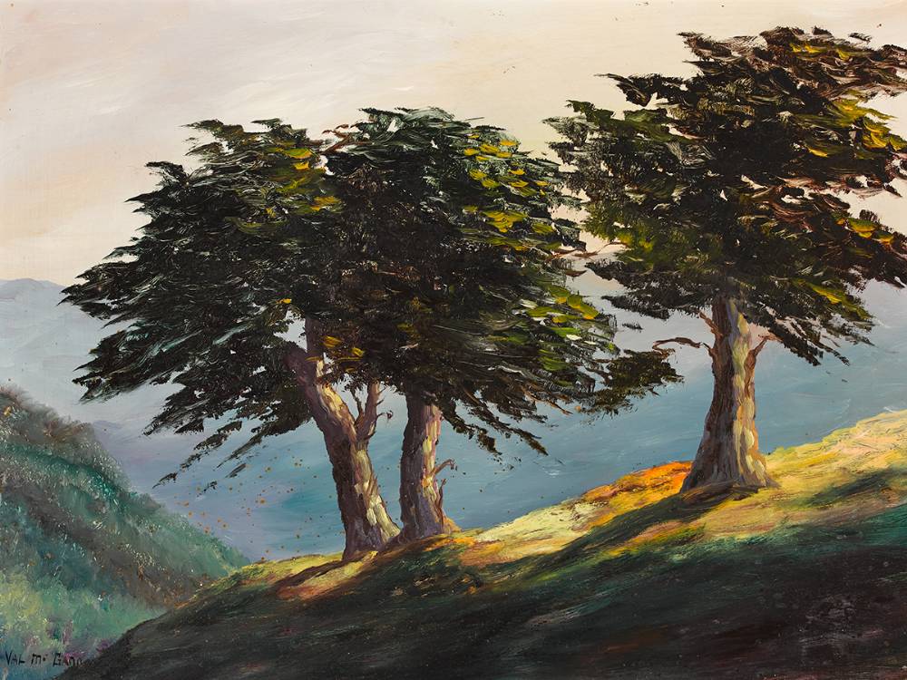 TREES IN A LANDSCAPE by Val McGann  at Whyte's Auctions