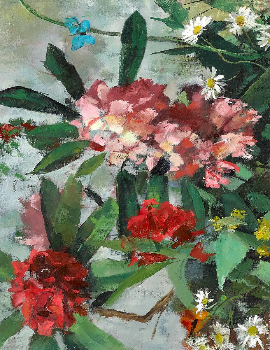 RHODODENDRONS by Sarah le Jeune sold for �460 at Whyte's Auctions