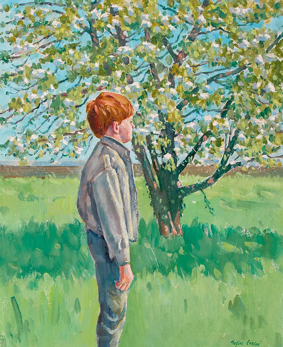 APPLE BLOSSOM, 1986 by Robert Taylor Carson HRUA (1919-2008) at Whyte's Auctions