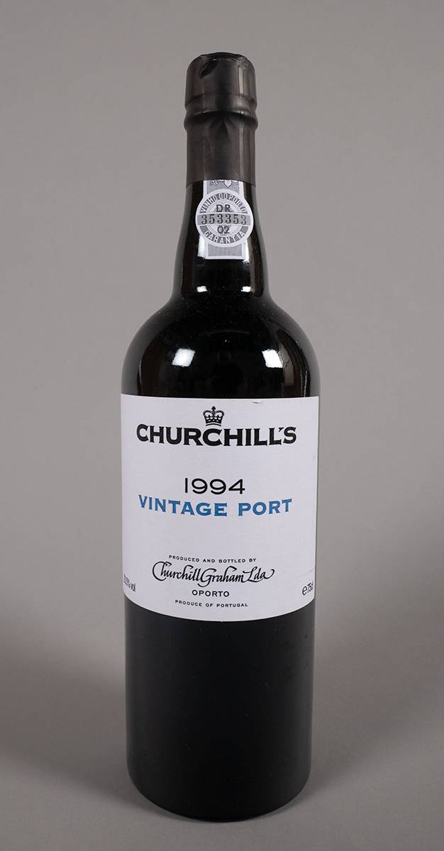 Port. Churchill's vintage 1994. (12) at Whyte's Auctions
