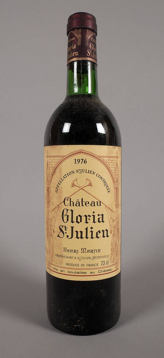 St. Julien. Chateau Gloria 1976. (4) at Whyte's Auctions