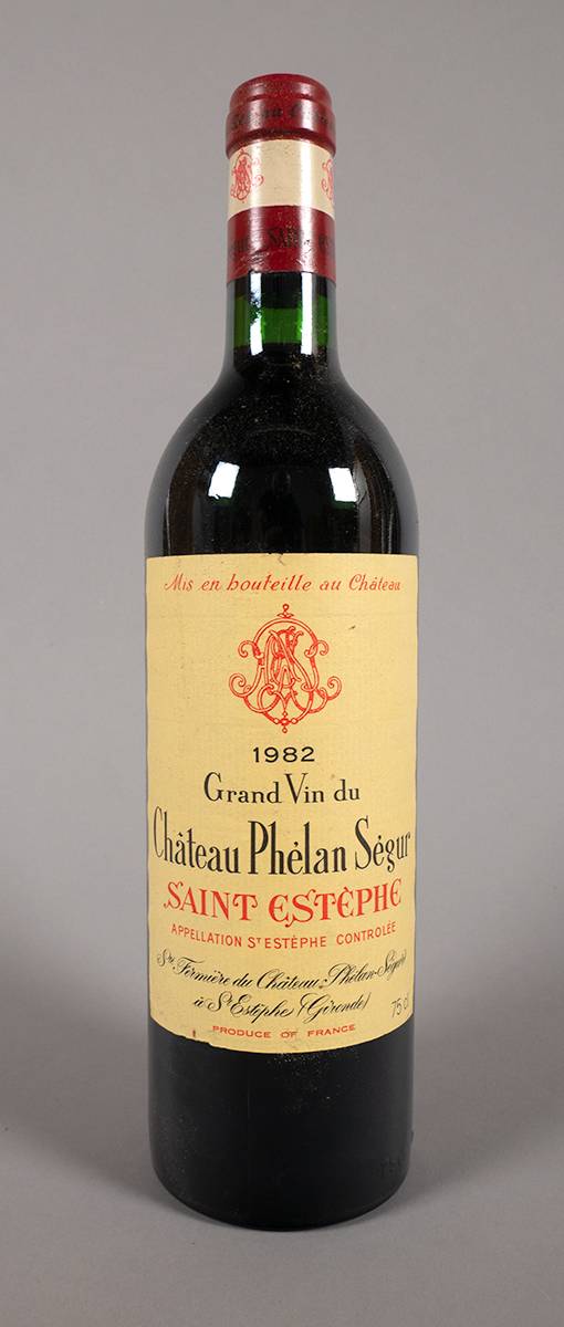 St. Estephe. Chauteau Phelan Segur, 1982. (12) at Whyte's Auctions