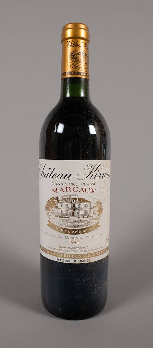 Margaux. Chateau Kirwan Grand Cru Class�, 1984. (12) at Whyte's Auctions