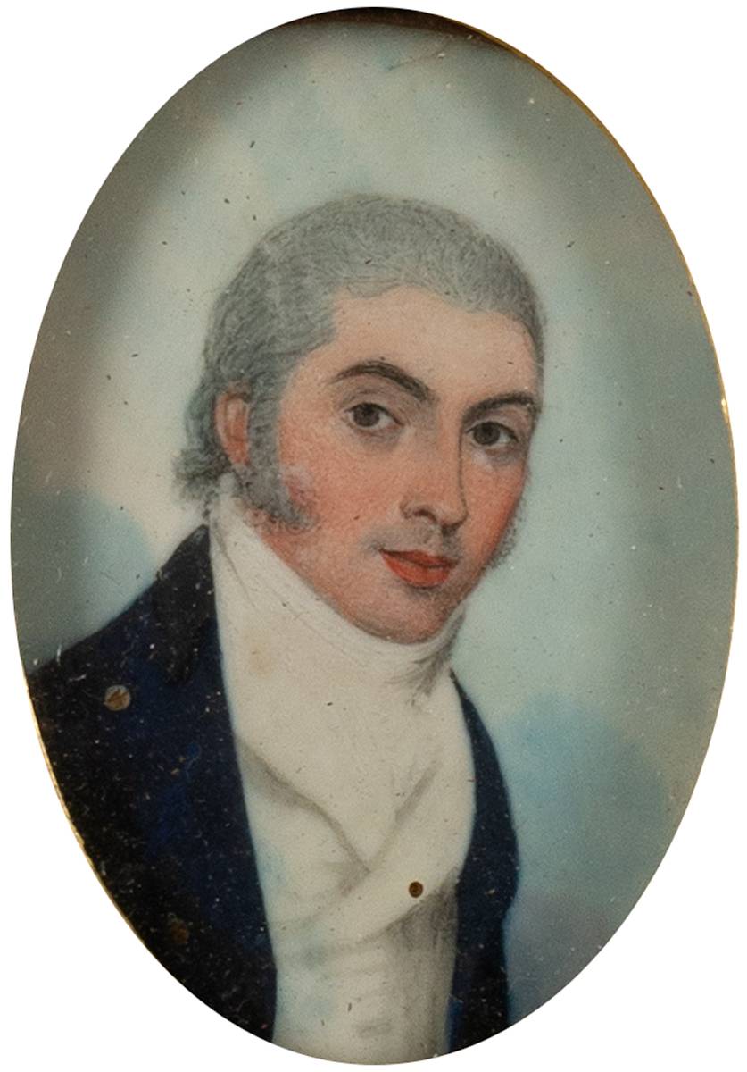 PORTRAIT OF ROBERT ATKINS, MARRIED TO CHARLOTTE GOING at Whyte's Auctions