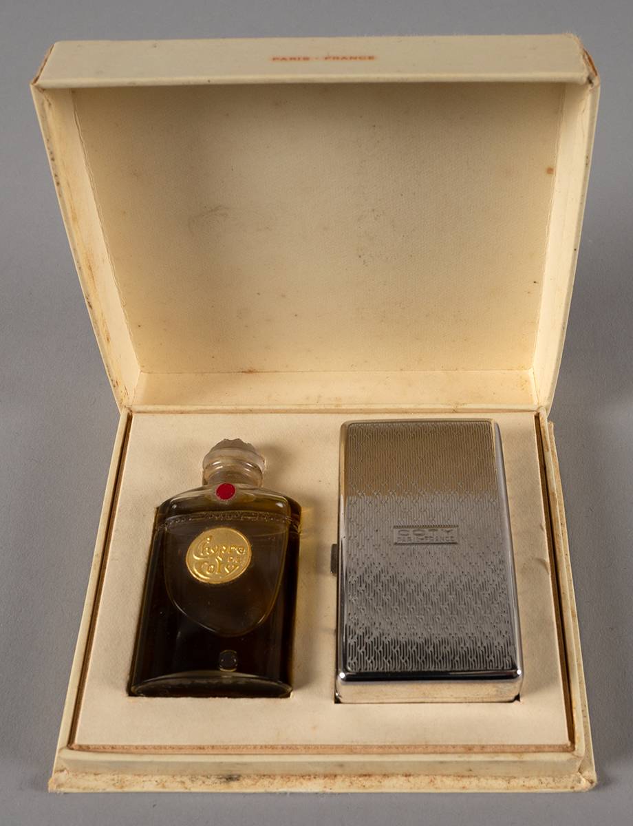 Vintage Coty perfume - Chypre de Coty in presentation box with metal ...