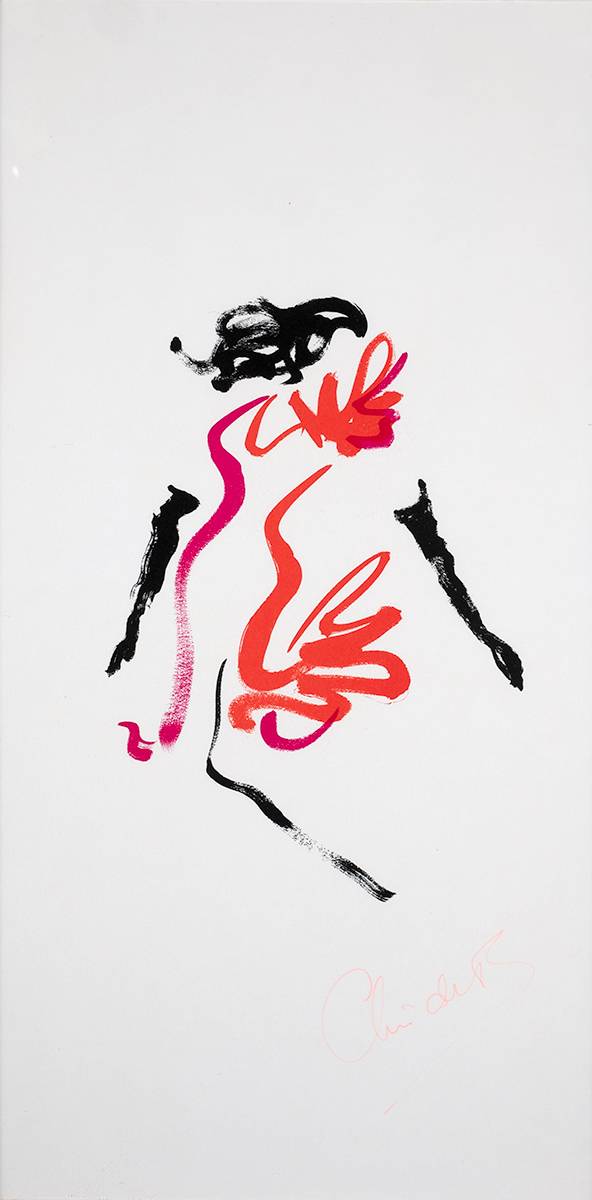 Chris de Burgh, 'The Lady in Red' artwork. at Whyte's Auctions