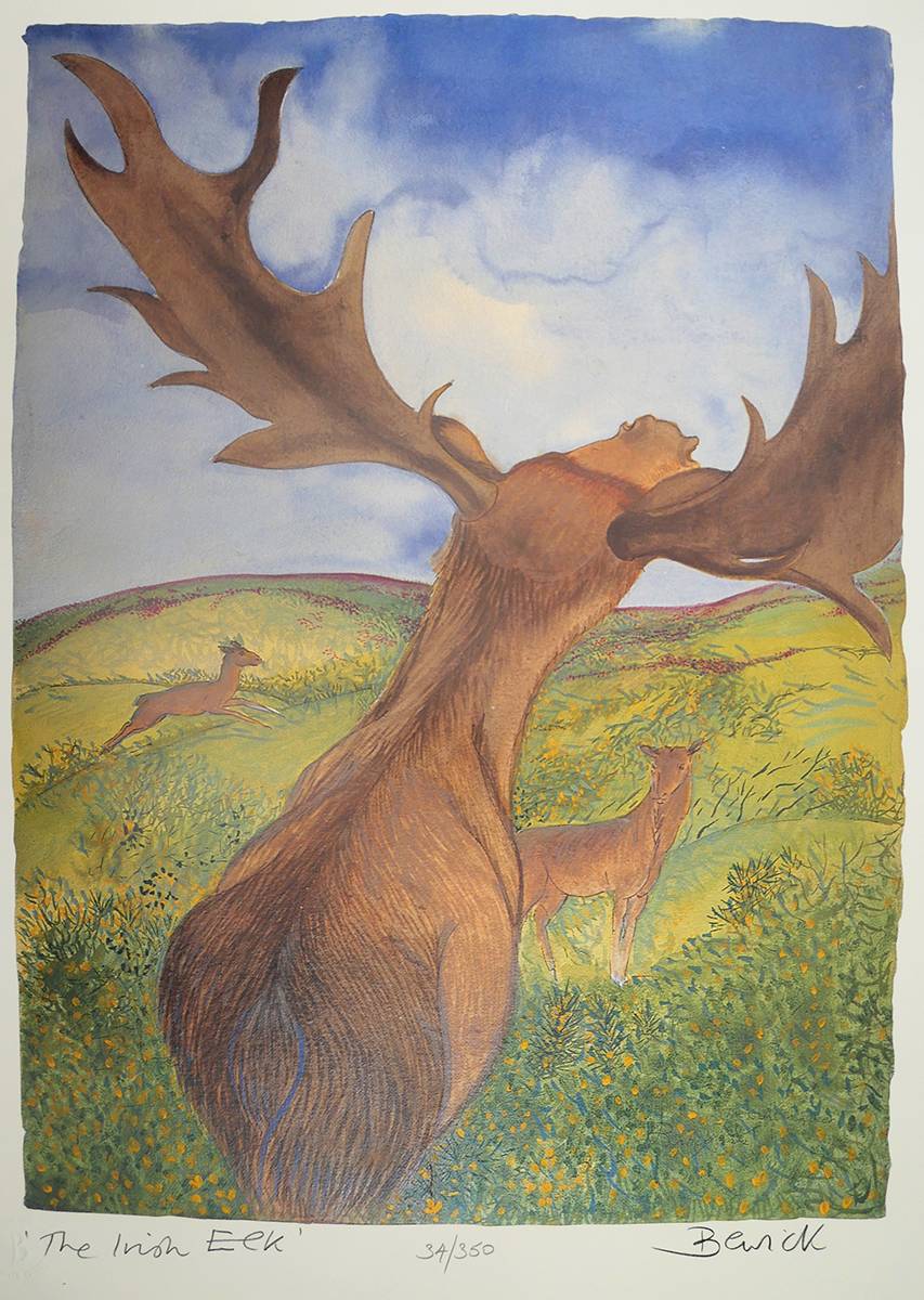 THE IRISH ELK by Pauline Bewick RHA (1935-2022) at Whyte's Auctions
