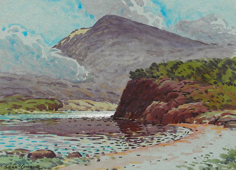 NEAR STAG ISLAND, UPPER LAKE, KILLARNEY, COUNTY KERRY by Sean O'Connor (1909-1992) at Whyte's Auctions