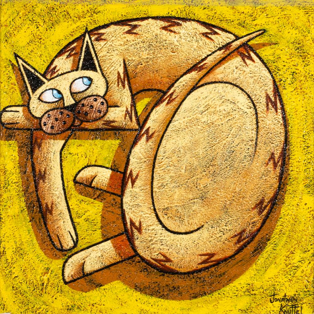 MOON CAT by Jonathan Knuttel (b.1972) at Whyte's Auctions