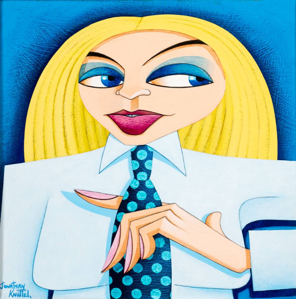 I MEAN BUSINESS by Jonathan Knuttel sold for �580 at Whyte's Auctions