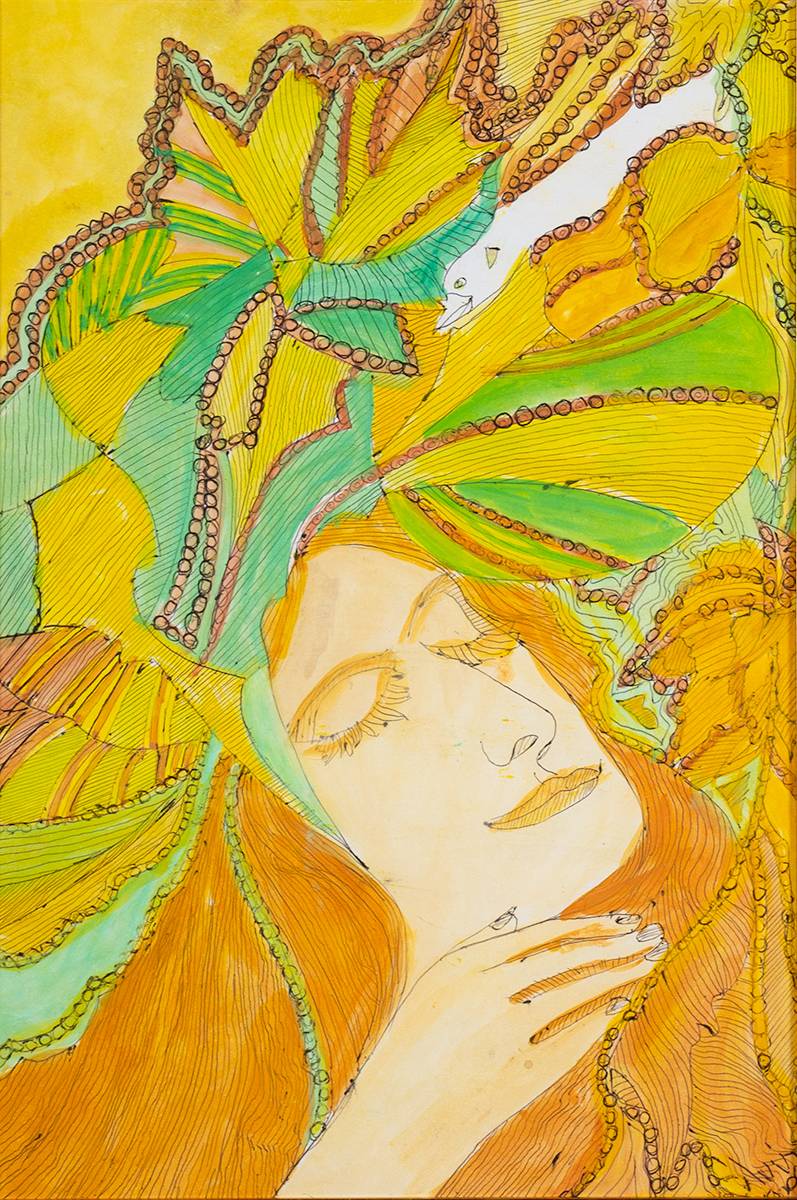 DREAMING GIRL, 2006 by Piet Sluis (1929-2008) at Whyte's Auctions