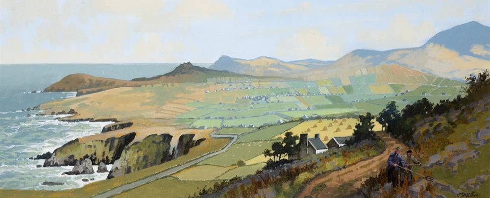 DINGLE PATCHES, KIRRARY, KERRY by John Skelton (1923-2009) at Whyte's Auctions