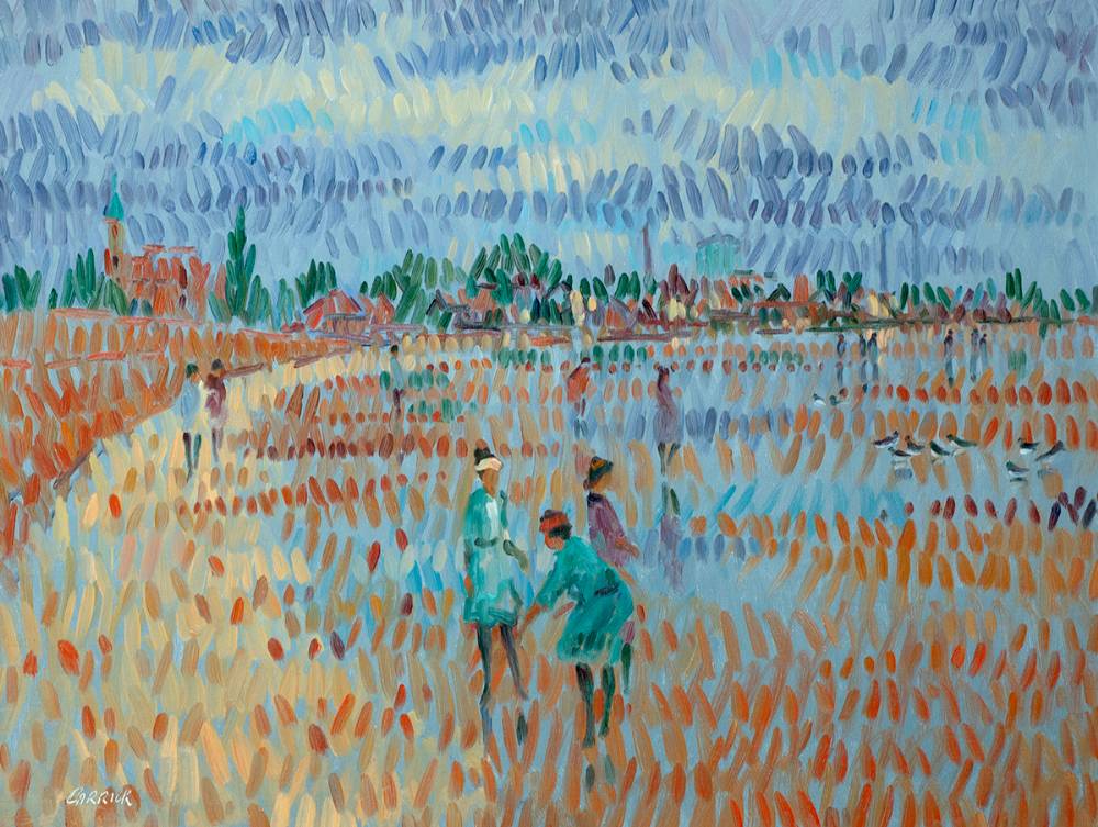 WET SANDS AT BOOTERSTOWN by Desmond Carrick RHA (1928-2012) at Whyte's Auctions