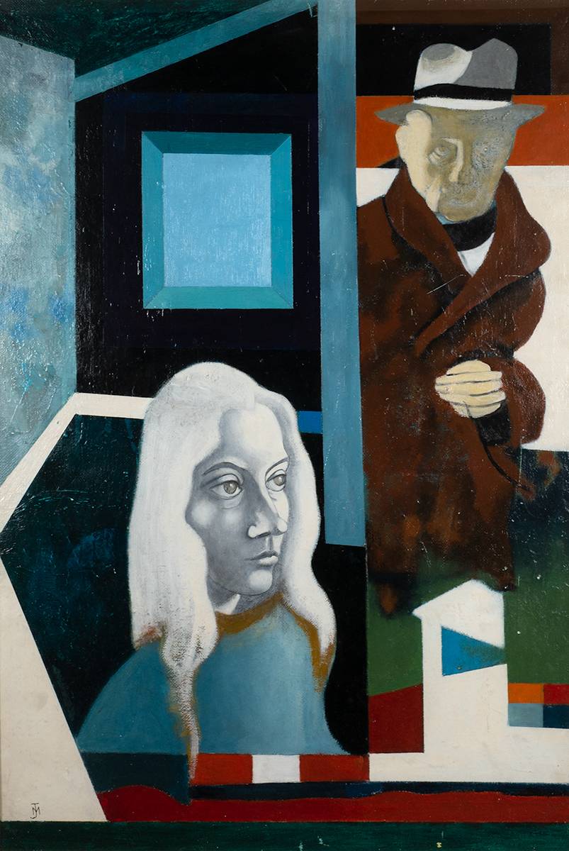 SELF PORTRAIT by Marian Jeffares sold for �1,000 at Whyte's Auctions