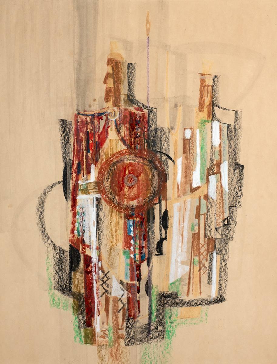 UNTITLED ABSTRACT by Manus Walsh (b.1940) at Whyte's Auctions