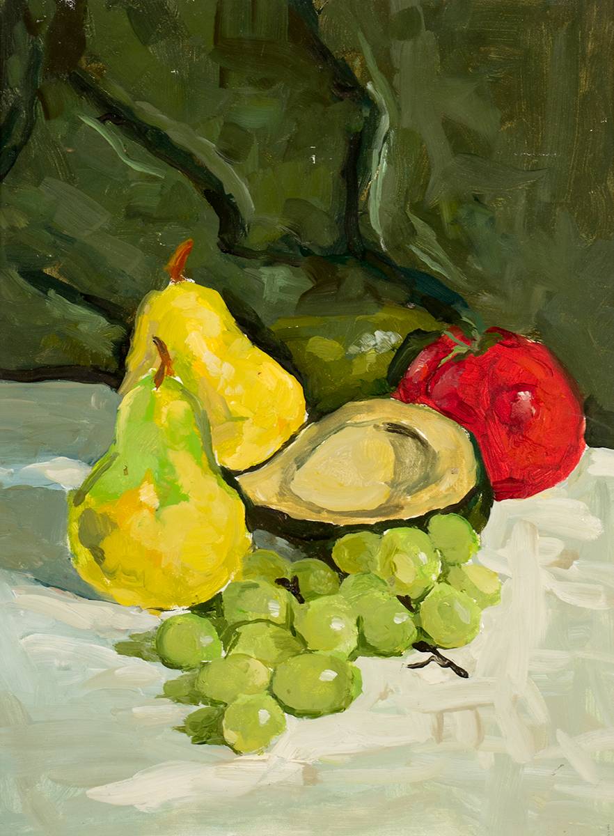 GRAPES AND FRUIT by Nuala Stephenson (1921 - 2010) (1921 - 2010) at Whyte's Auctions