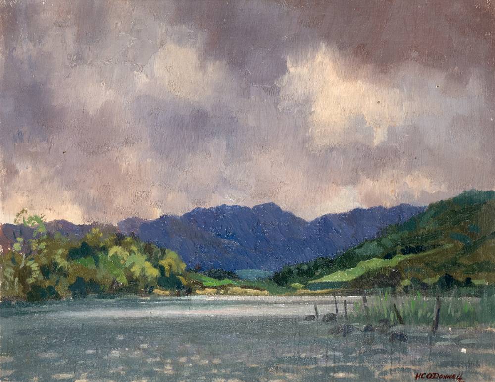 DISTANT HILLS by Henry C. O'Donnell sold for �320 at Whyte's Auctions