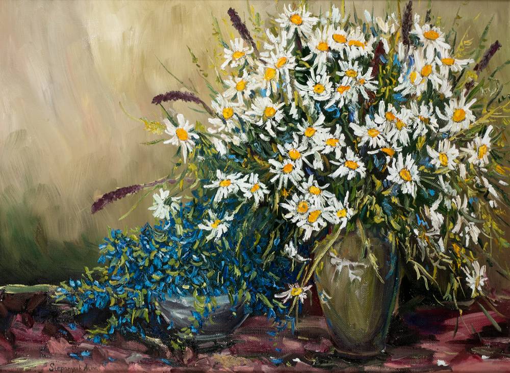 WILD FLOWERS by Alina Stepanyuk (Belarussian, b.1966) at Whyte's Auctions