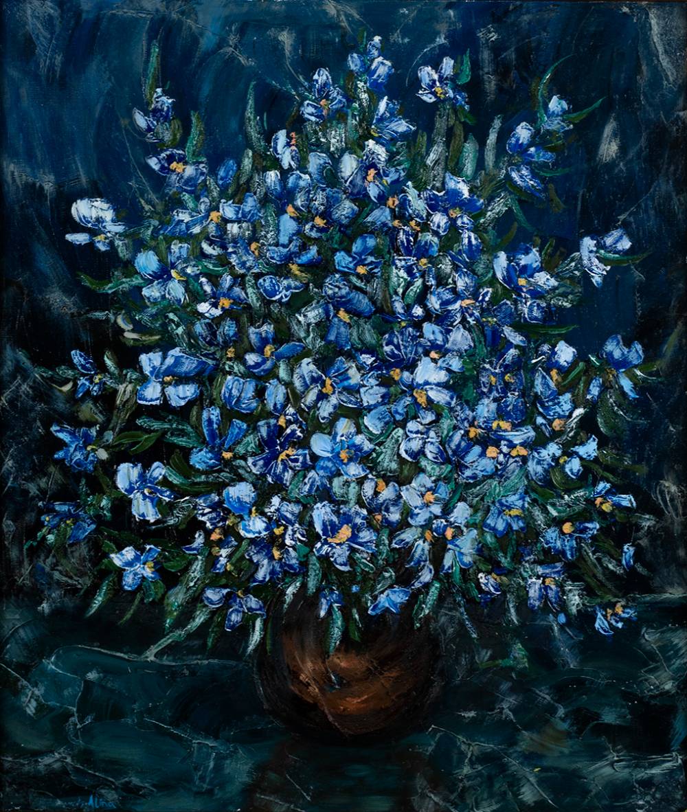 BLUE BOUQUET, 2008 by Alina Stepanyuk (Ukranian, b.1966) at Whyte's Auctions