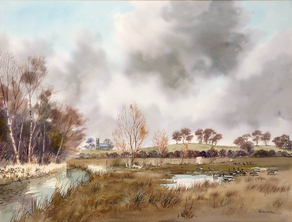 DUCKS IN FLOODED FIELD by Robert W. Milliken (1920-2014) (1920-2014) at Whyte's Auctions
