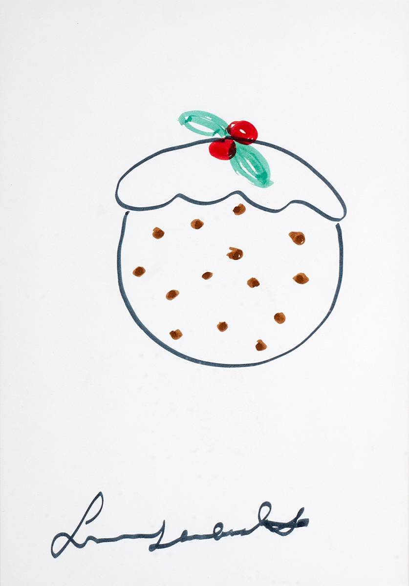 PLUM PUDDING by Luciano Pavarotti (1935-2007) at Whyte's Auctions