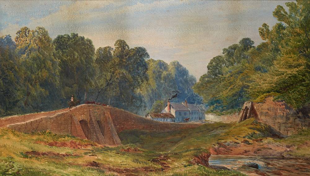 LOUGHLINSTOWN, COUNTY DUBLIN by John Faulkner RHA (1835-1894) at Whyte's Auctions