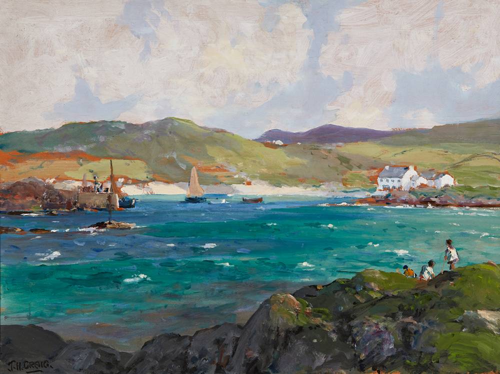 PORTNABLAGH, COUNTY DONEGAL by James Humbert Craig RHA RUA (1877-1944) at Whyte's Auctions