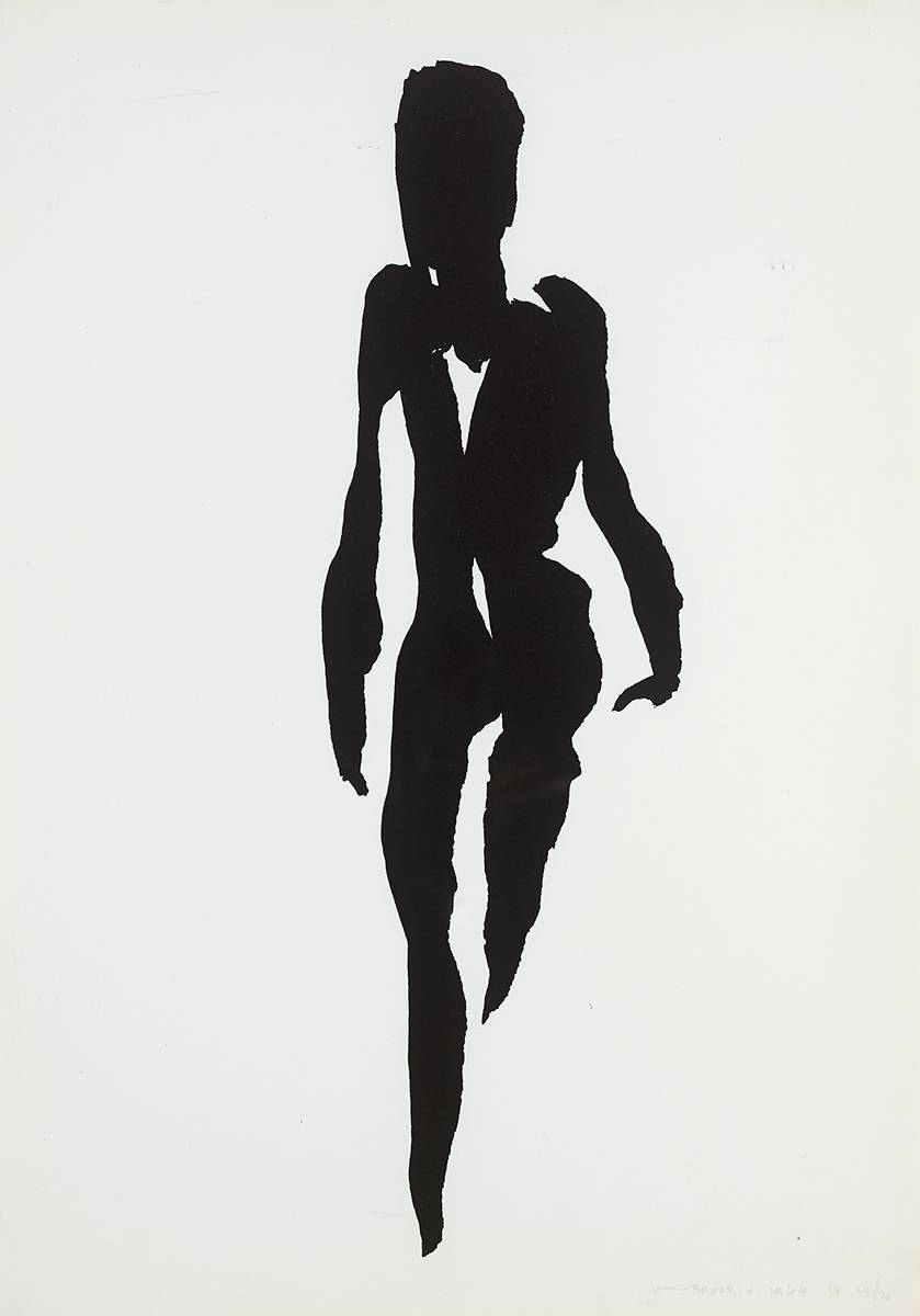 THE TÁIN. NAKED WOMAN, 1969 by Louis le Brocquy HRHA (1916-2012) HRHA (1916-2012) at Whyte's Auctions