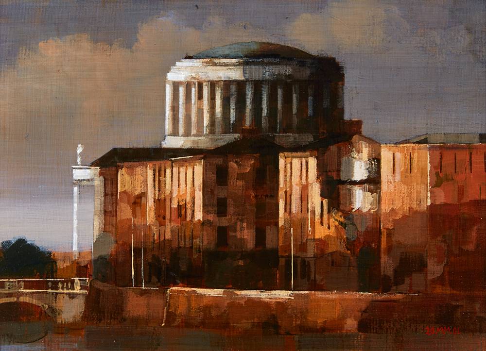 THE FOUR COURTS, DUBLIN, 2001 by Martin Mooney sold for �2,200 at Whyte's Auctions