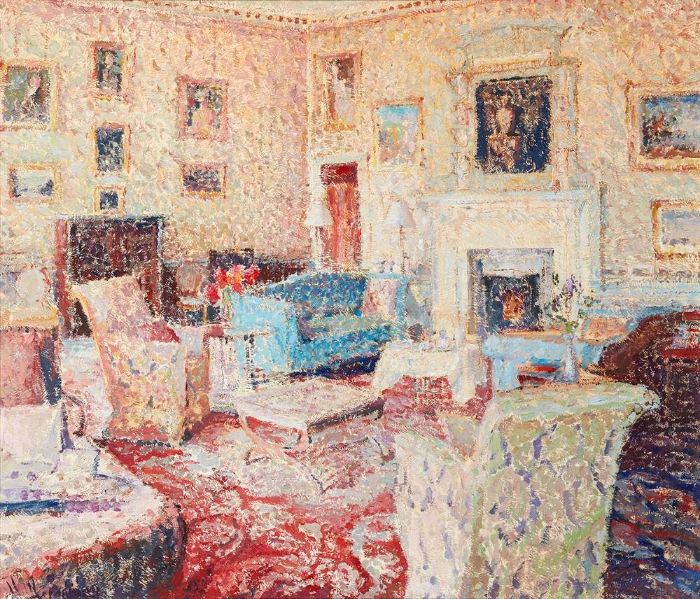 INTERIOR by Maria Stcherbinina (Russian, b. 1956) at Whyte's Auctions