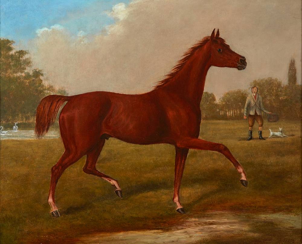 PRANCING HORSE, c. 1830 by Samuel Spode (1798-1872) at Whyte's Auctions