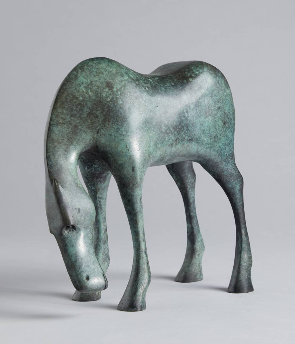 GRAZING HORSE by Anthony Scott (b.1968) (b.1968) at Whyte's Auctions