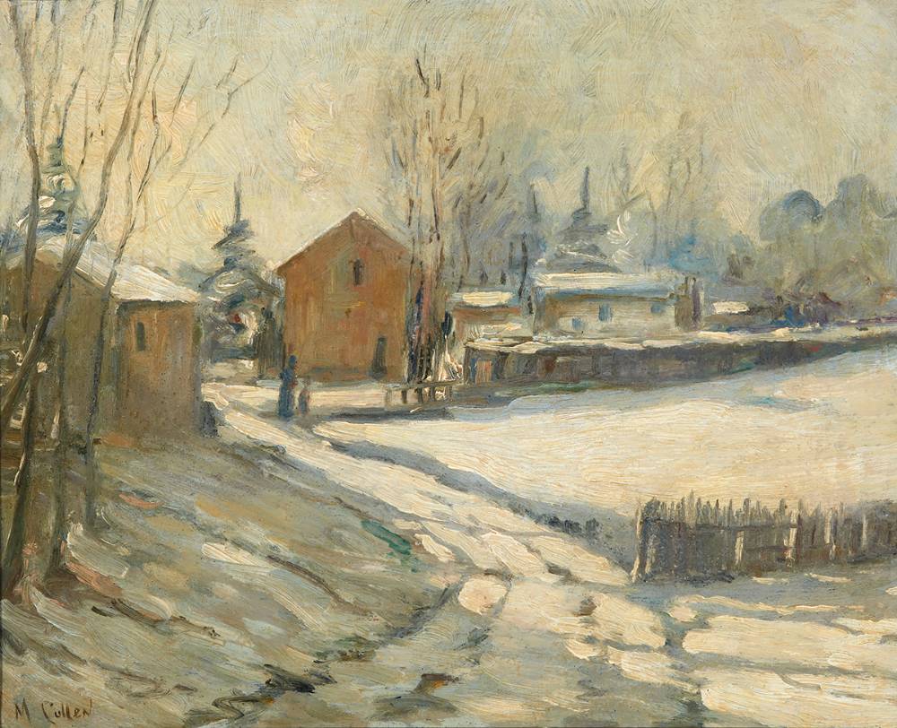 WINTER LANDSCAPE by Maurice Galbraith Cullen (Canadian, 1866-1934) at Whyte's Auctions