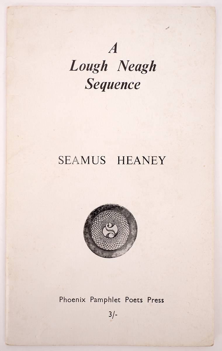 Heaney, Seamus. A Lough Neagh Sequence. at Whyte's Auctions