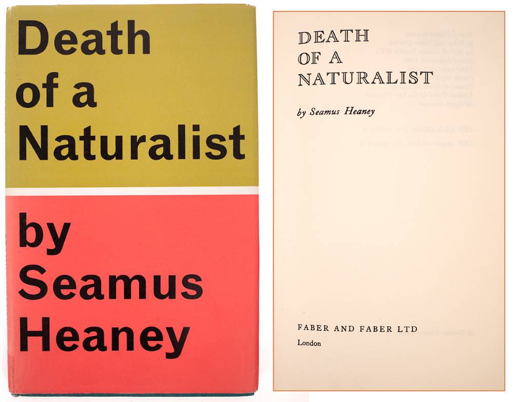 Heaney, Seamus. Death of a Naturalist and five periodicals with contributions by Heaney. at Whyte's Auctions