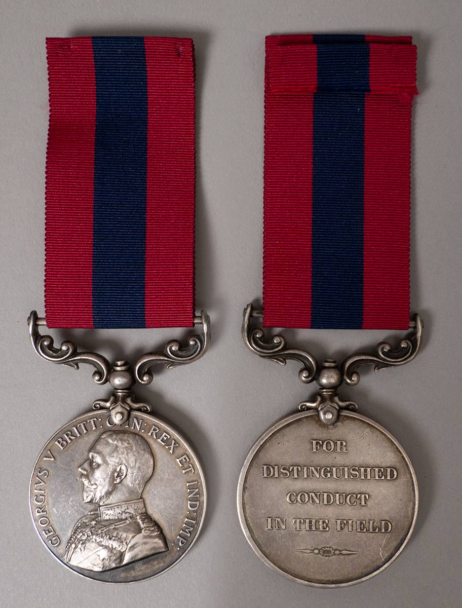 George V Distinguished Conduct Medal at Whyte's Auctions