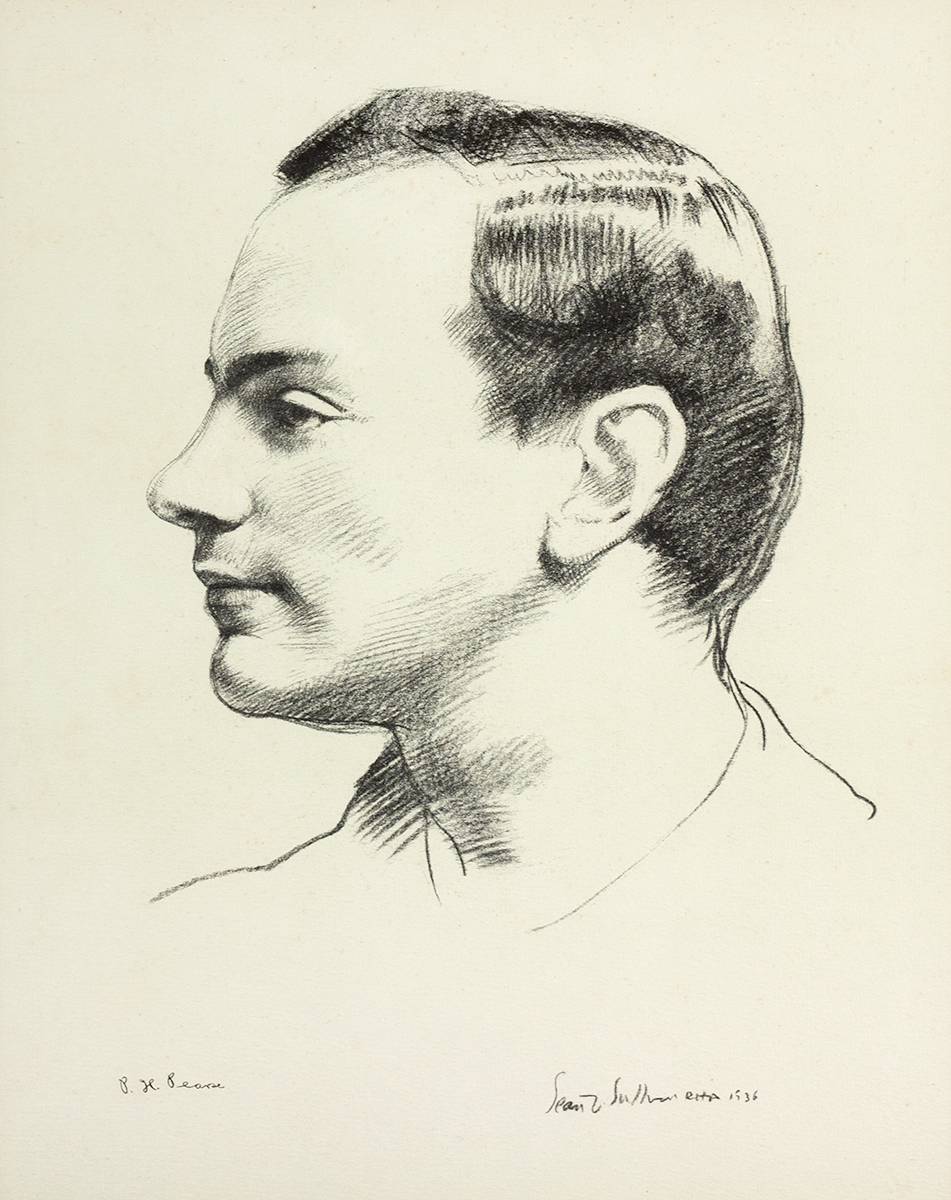 1916. Portrait of Pdraig Pearse by Sen O'Sullivan RHA (1906-1964). at Whyte's Auctions