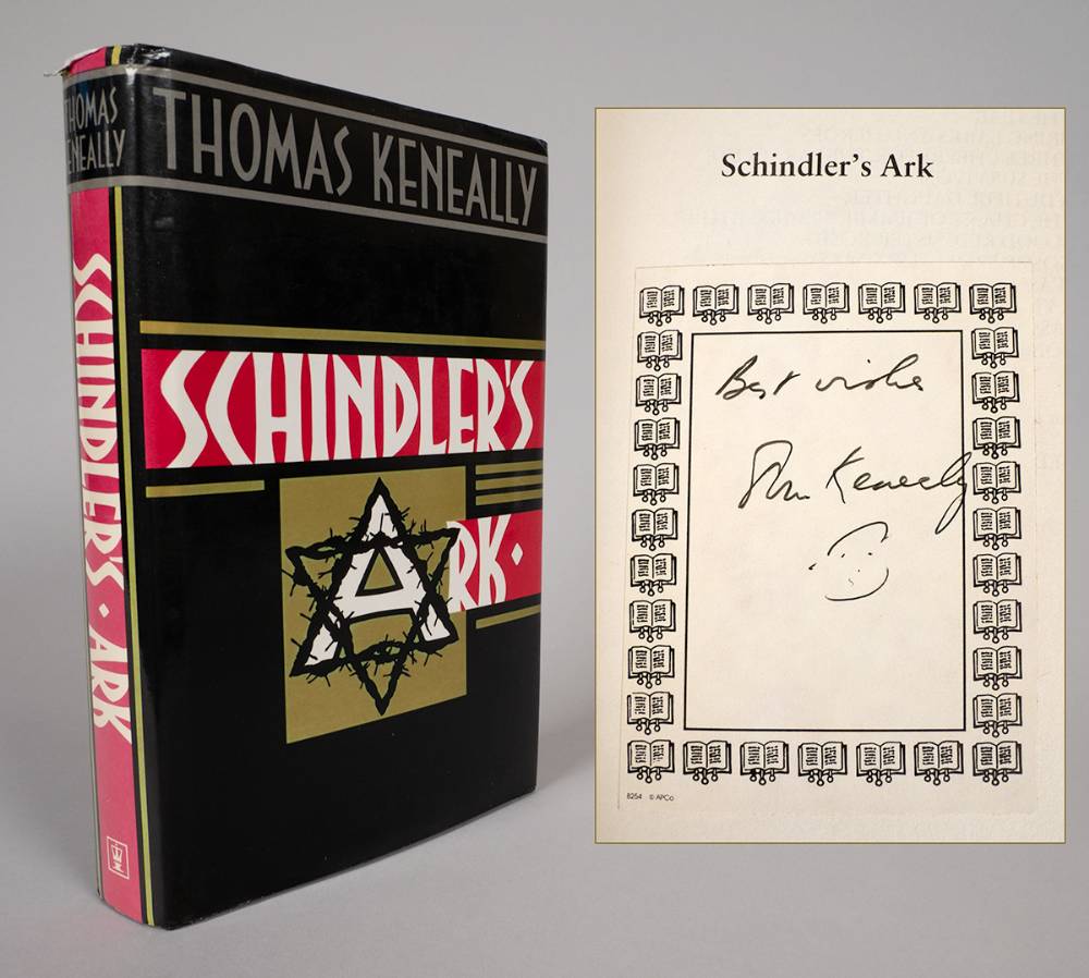 Keneally, Thomas. Schindler's Ark. at Whyte's Auctions