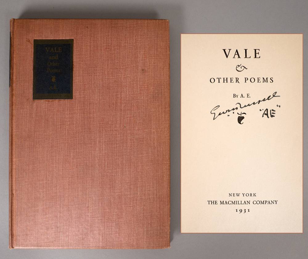 Russell, George ('AE'). Vale And Other Poems. First edition, signed. at Whyte's Auctions