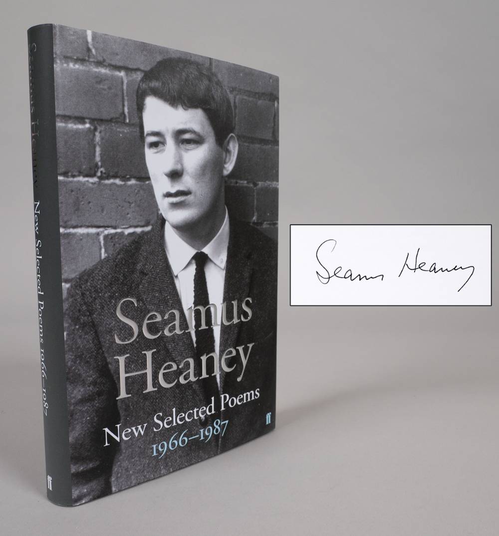 Heaney, Seamus. New Selected Poems 1966-1987, first edition signed. at Whyte's Auctions