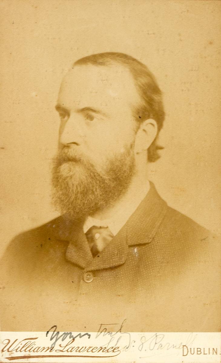 Circa 1880. Signed photograph of Charles Stuart Parnell. at Whyte's Auctions