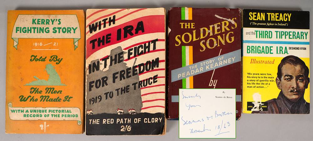 1916-21 Kerry's Fighting Story, With The IRA In The Fight For Freedom and two other books. (4) at Whyte's Auctions